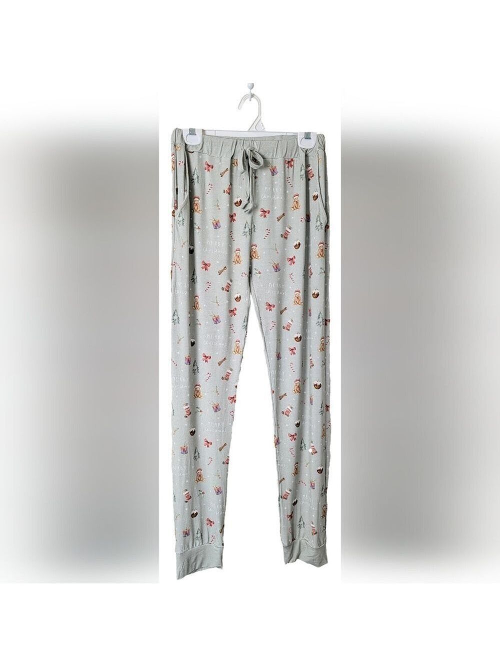 🇨🇦 Little Eyes Bamboo Merry Christmas - Adult Unisex Joggers‎